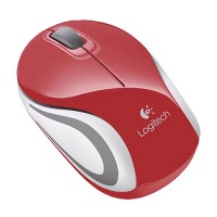 Logitech M187 Wireless Mouse Red